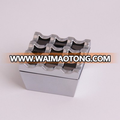 9 Holes Zinc Alloy Ashtray With High Quality Good Price For Wholesale